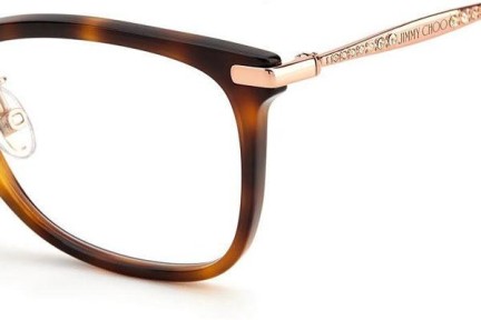 Glasögon Jimmy Choo JC307/F 06J Fyrkantig Havana