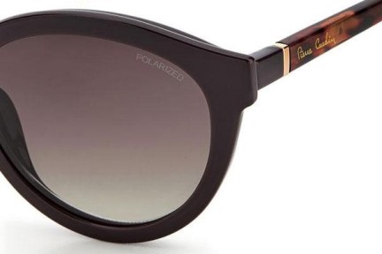 Glasögon Pierre Cardin P.C.8494/CS 09Q/LA Polarized Runda Brun