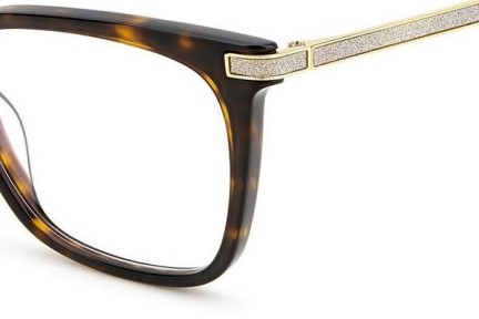 Glasögon Jimmy Choo JC353 086 Rektangulära Havana