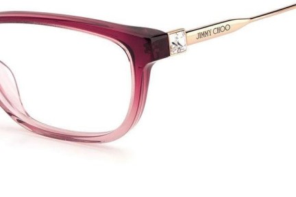 Glasögon Jimmy Choo JC342 7W5 Rektangulära Rosa