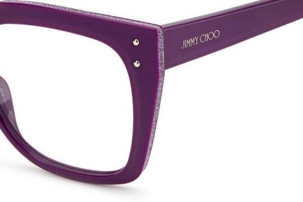 Glasögon Jimmy Choo JC329 B3V Fyrkantig Lila