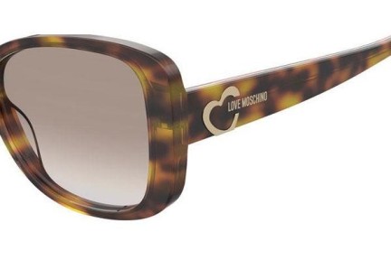 Solglasögon Love Moschino MOL054/S GCR/HA Cat Eye Havana