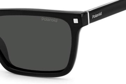 Solglasögon Polaroid PLD4116/S/X 807/M9 Polarized Rektangulära Svart