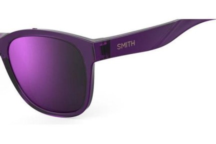 Solglasögon Smith CAPER 141/DF Polarized Fyrkantig Lila