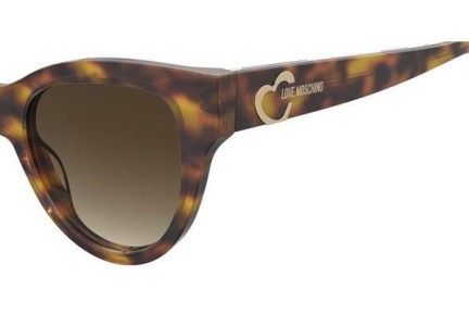 Solglasögon Love Moschino MOL053/S 1NR/HA Cat Eye Havana