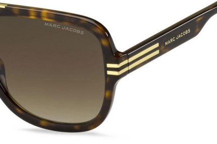 Solglasögon Marc Jacobs MARC637/S 086/HA Pilot Havana