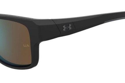 Solglasögon Under Armour UA0009/F/S 0VK/W1 Rektangulära Svart