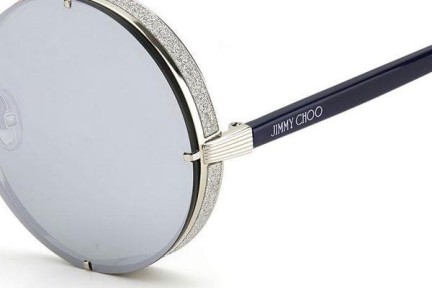 Solglasögon Jimmy Choo LILO/S 010/DC Runda Silver