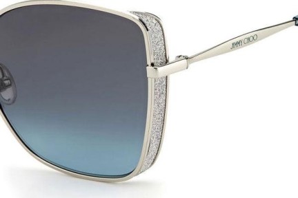 Solglasögon Jimmy Choo ALEXIS/S 010/I7 Fyrkantig Silver