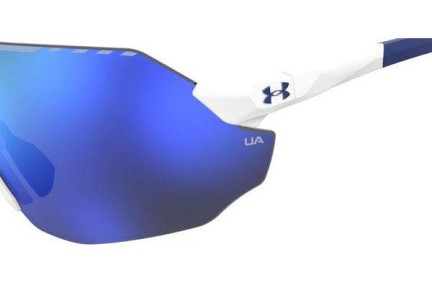 Solglasögon Under Armour UAHALFTIME WWK/W1 Enkel Lins | Shield Vit