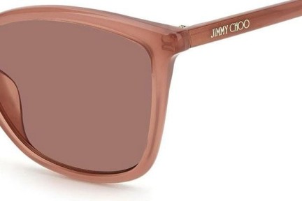 Solglasögon Jimmy Choo BA/G/S FWM/4S Cat Eye Rosa