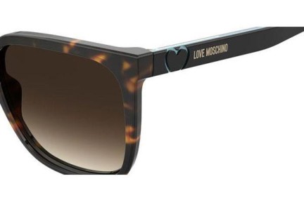 Solglasögon Love Moschino MOL044/S 086/HA Fyrkantig Havana