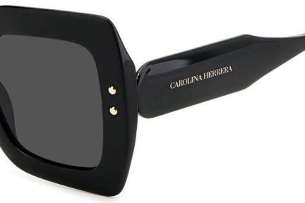 Solglasögon Carolina Herrera HER0082/S 807/IR Fyrkantig Svart