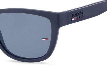 Solglasögon Tommy Jeans TJ0002/S FLL/KU Rektangulära Blå