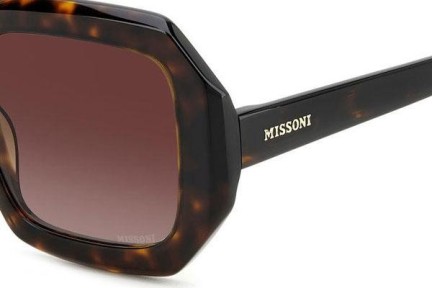 Solglasögon Missoni MIS0113/S 086/HA Fyrkantig Havana