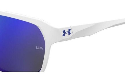 Solglasögon Under Armour UADOMINATE WWK/W1 Rektangulära Vit