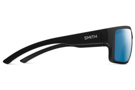 Solglasögon Smith Outback 124/QG Polarized Rektangulära Svart