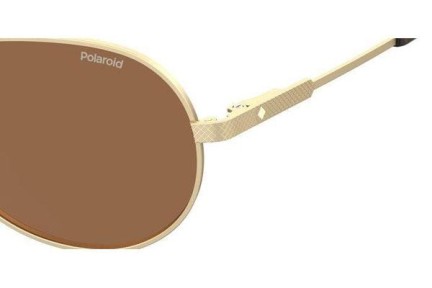 Solglasögon Polaroid PLD2100/S/X AOZ/HE Polarized Pilot Guld