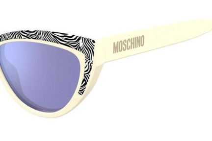 Solglasögon Moschino MOS094/S SZJ/35 Cat Eye Vit