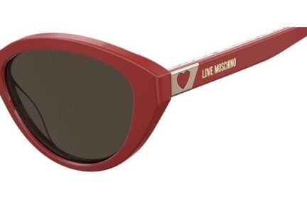 Solglasögon Love Moschino MOL033/S C9A/70 Cat Eye Röd