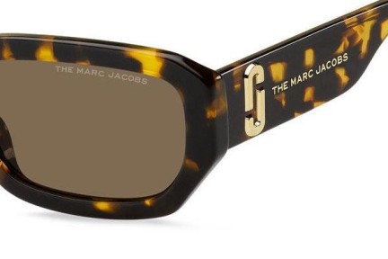 Solglasögon Marc Jacobs MARC614/S 086/70 Rektangulära Havana