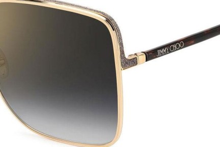 Solglasögon Jimmy Choo ALIANA/S 06J/FQ Oversize Guld