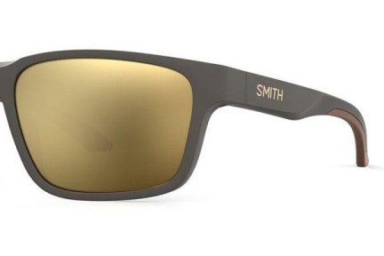 Solglasögon Smith BASECAMP FRE/QE Polarized Fyrkantig Grå