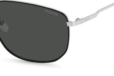 Solglasögon Polaroid PLD2120/G/S 84J/M9 Polarized Rektangulära Silver