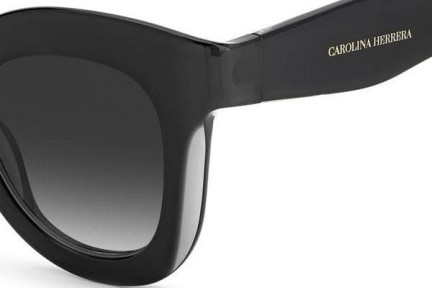 Solglasögon Carolina Herrera CH0014/S 08A/9O Cat Eye Svart