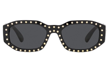 Solglasögon Versace Studded Medusa Biggie VE4361 539787 Oval Svart