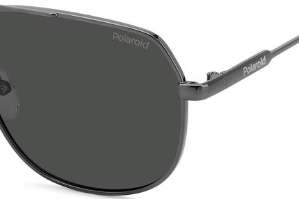 Solglasögon Polaroid PLD6195/S/X KJ1/M9 Polarized Pilot Silver