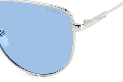 Solglasögon Polaroid PLD6196/S/X 010/C3 Polarized Oval Silver