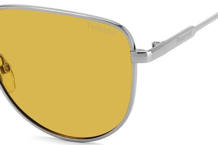 Solglasögon Polaroid PLD6196/S/X 6LB/MU Polarized Oval Silver