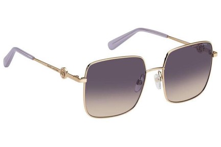 Solglasögon Marc Jacobs MARC654/S HZJ/FF Fyrkantig Guld