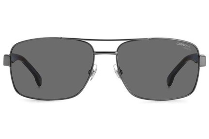 Solglasögon Carrera CARRERA8063/S R80/M9 Polarized Rektangulära Silver