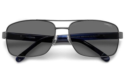 Solglasögon Carrera CARRERA8063/S R80/M9 Polarized Rektangulära Silver