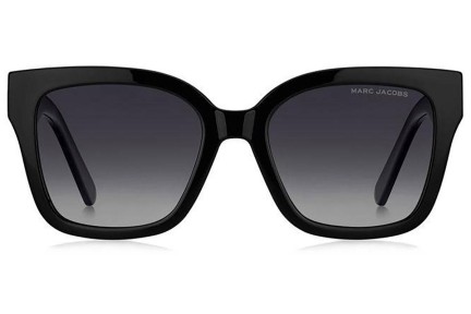 Solglasögon Marc Jacobs MARC658/S 08A/WJ Polarized Fyrkantig Svart