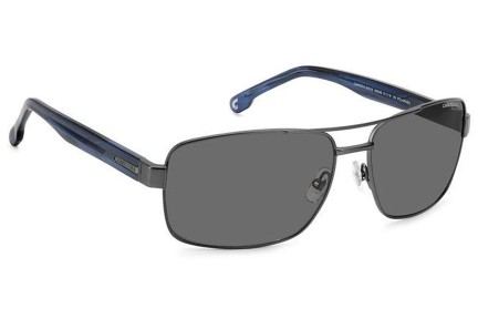 Solglasögon Carrera CARRERA8063/S R80/M9 Polarized Rektangulära Silver