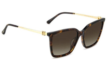 Solglasögon Jimmy Choo TOTTA/G/S 086/HA Fyrkantig Havana