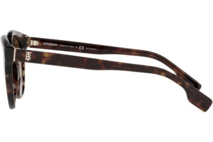 Solglasögon Burberry Amelia BE4326 3002T5 Polarized Runda Havana