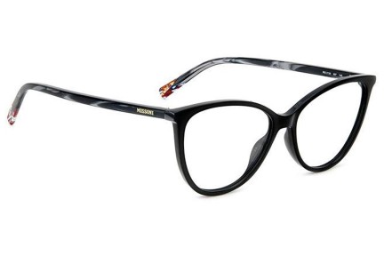 Glasögon Missoni MIS0136 807 Cat Eye Svart