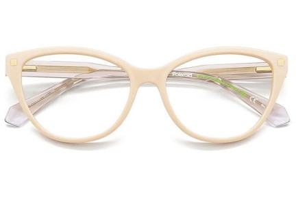 Glasögon Polaroid PLDD493 SZJ Cat Eye Beige