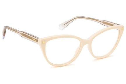 Glasögon Polaroid PLDD493 SZJ Cat Eye Beige