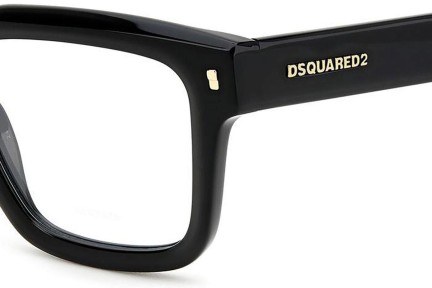 Glasögon Dsquared2 D20090 807 Rektangulära Svart