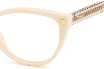 Glasögon Polaroid PLDD493 SZJ Cat Eye Beige