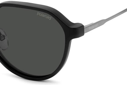 Glasögon Polaroid PLD6204/CS V81/M9 Polarized Oval Silver