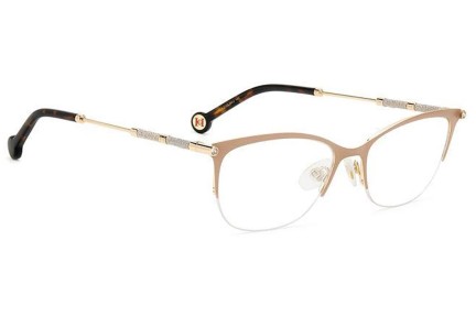 Glasögon Carolina Herrera HER0153 BKU Cat Eye Beige