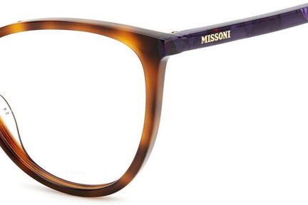 Glasögon Missoni MIS0136 05L Cat Eye Havana