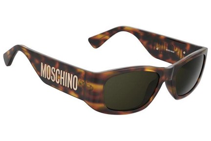 Solglasögon Moschino MOS145/S 05L/70 Rektangulära Havana