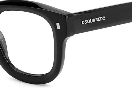 Glasögon Dsquared2 D20091 284 Runda Svart